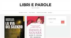 Desktop Screenshot of librieparole.it